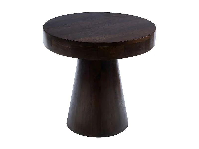 Table basse ronde en manguier D55 - CAMEROUN