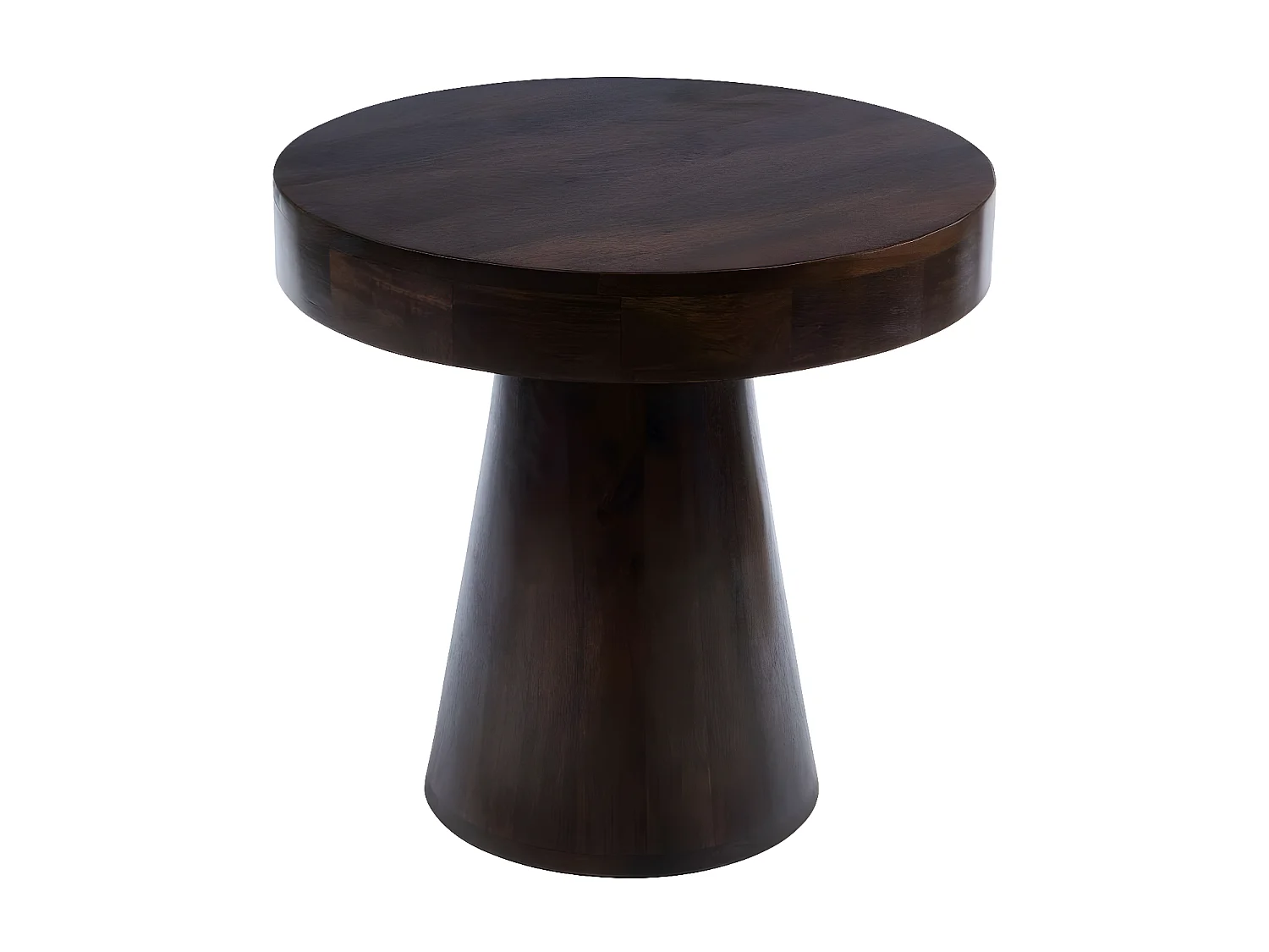 Table basse ronde en manguier D55 - CAMEROUN