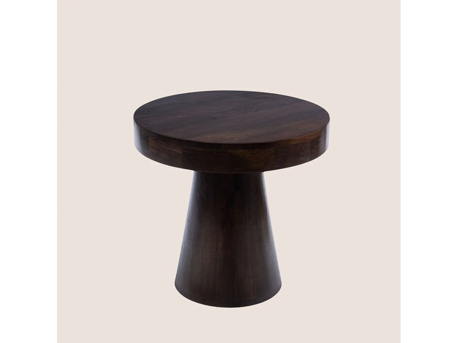Table basse ronde en manguier D55 - CAMEROUN