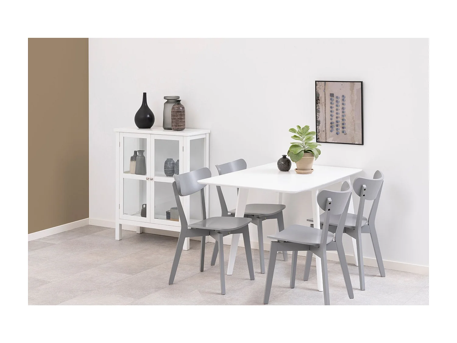 Chaises scandinaves en bois laqué (lot de 2) - LETA