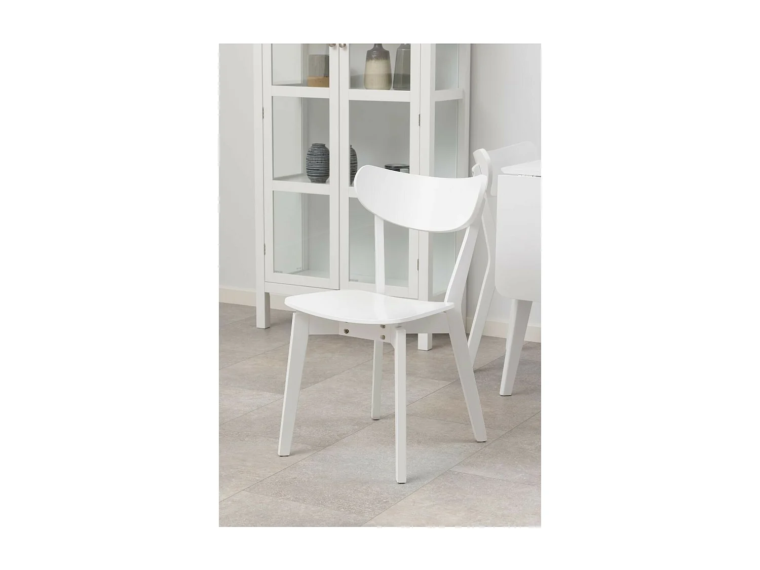Chaises scandinaves en bois laqué (lot de 2) - LETA