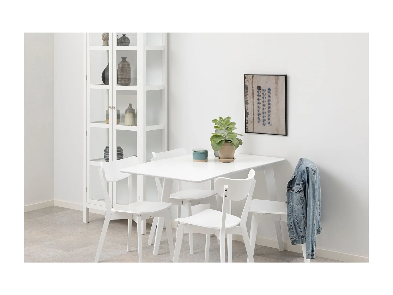 Chaises scandinaves en bois laqué (lot de 2) - LETA