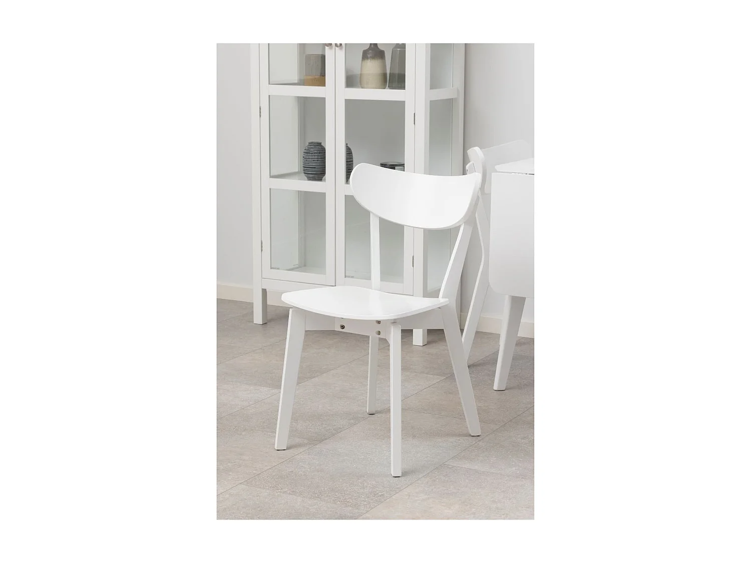 Chaises scandinaves en bois laqué (lot de 2) - LETA