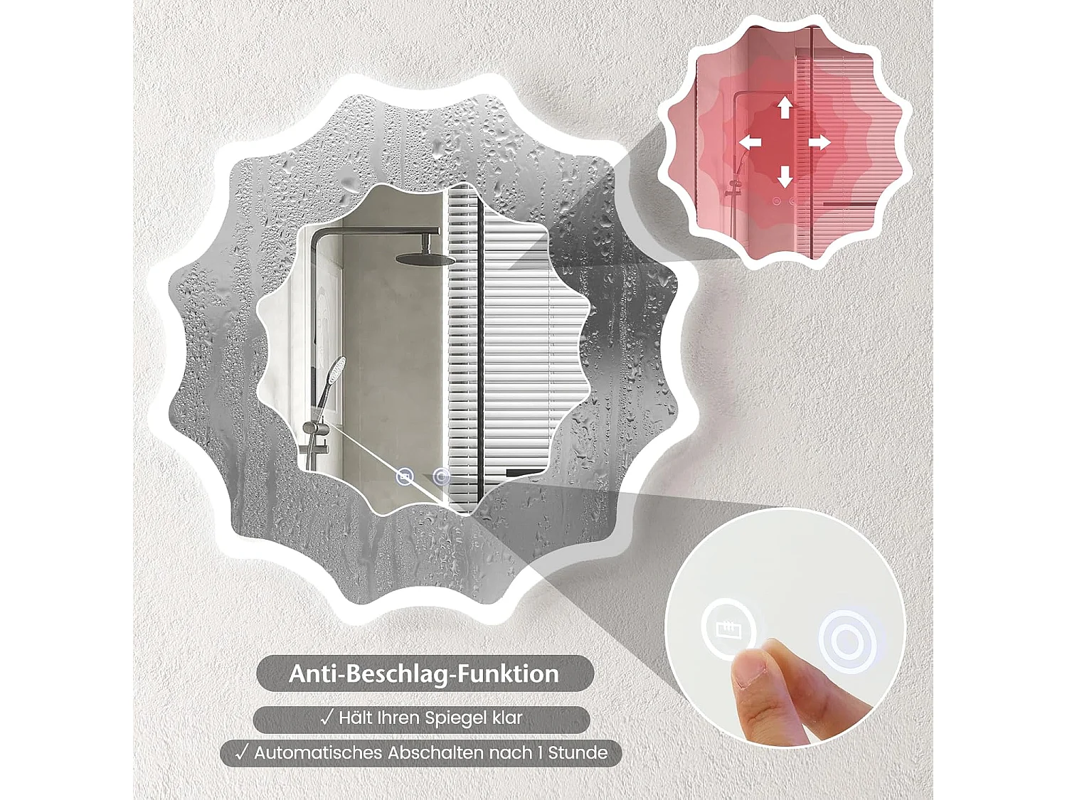 Badspiegel NM9057PQ-EX