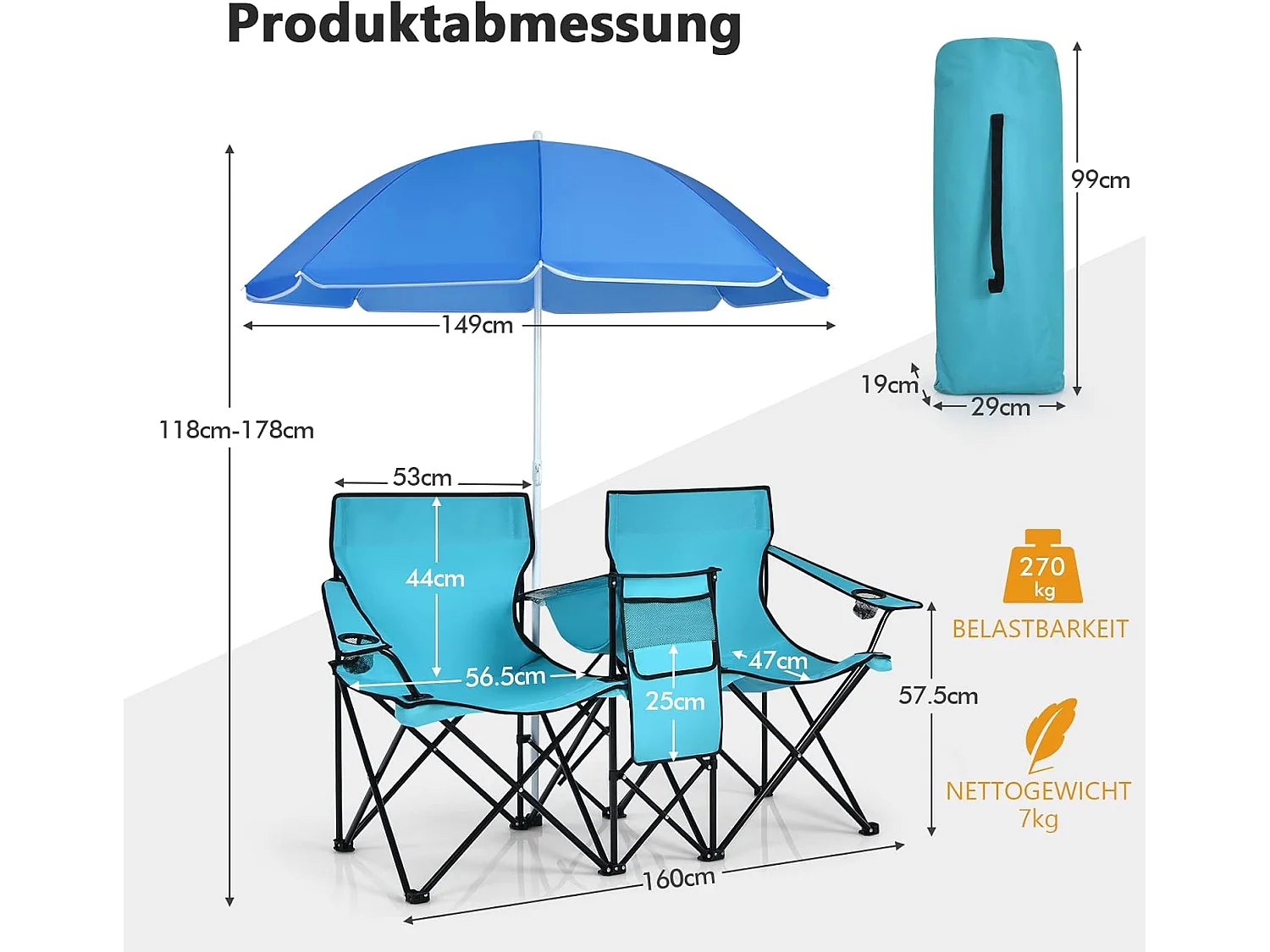 Klappstuhl Doppel AB92843