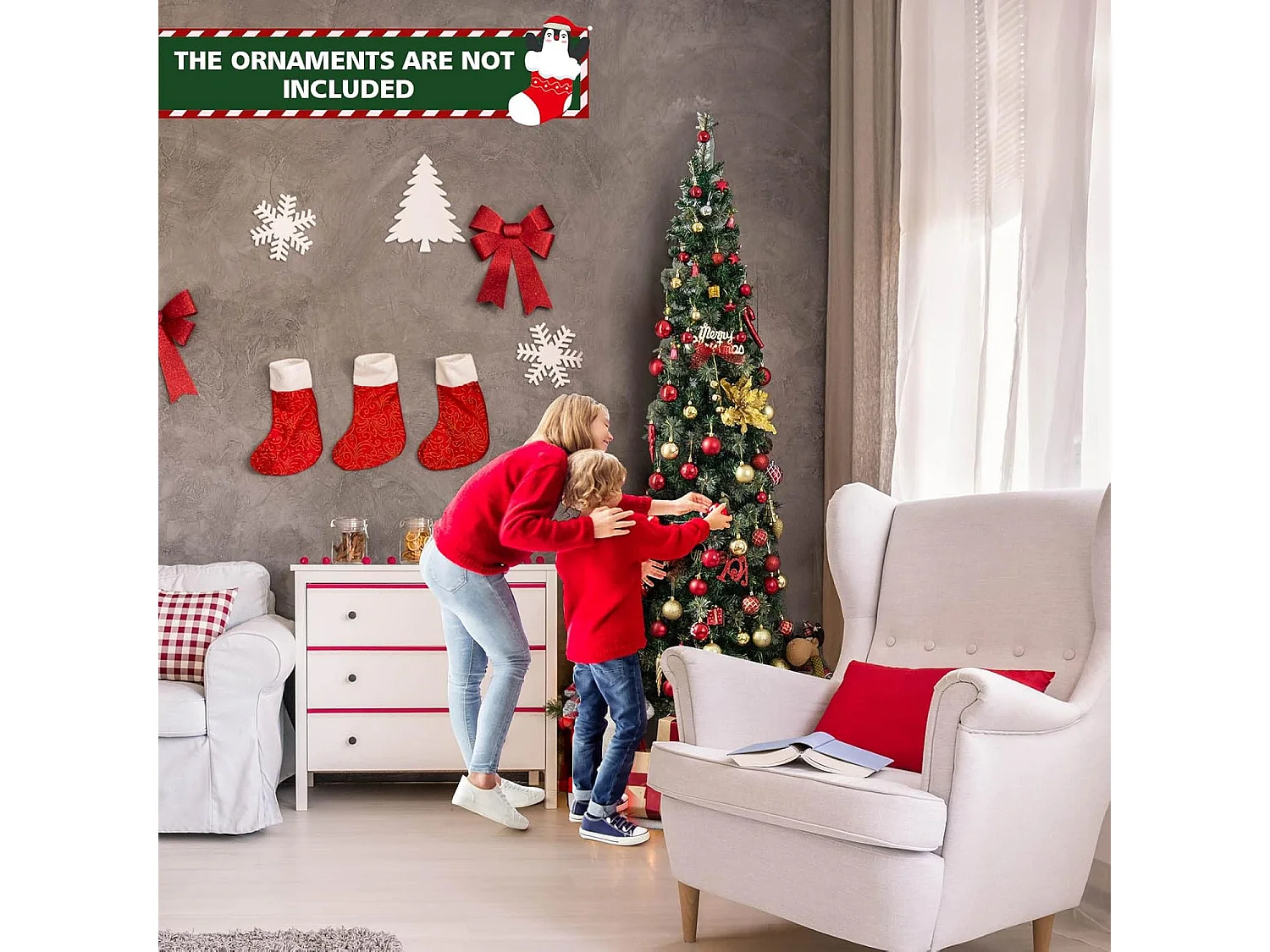 Weihnachtsbaum halb OY46294PQDE