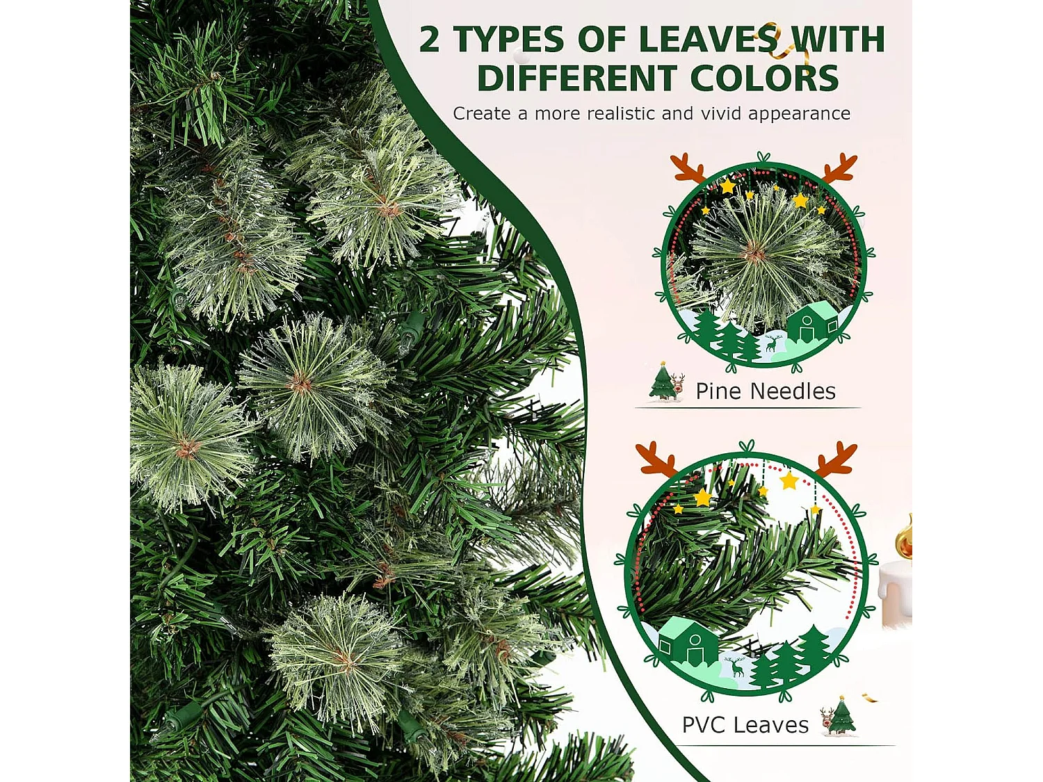 Weihnachtsbaum halb OY46294PQDE