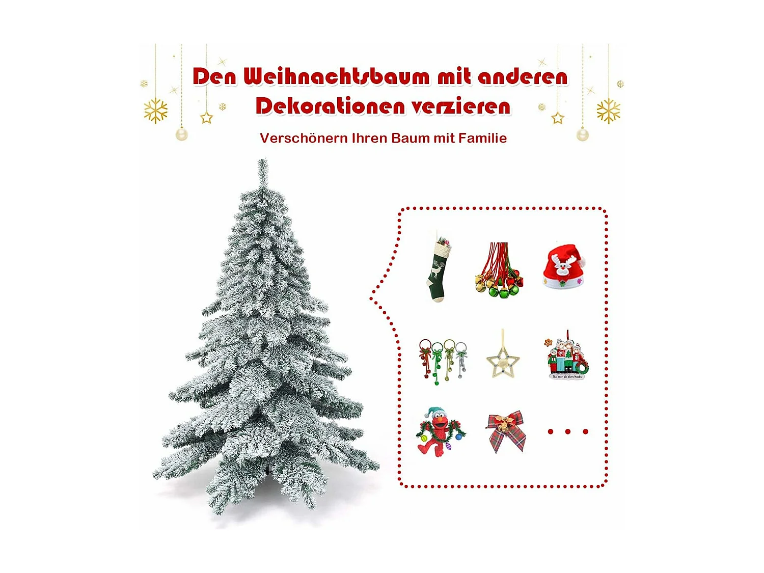180cm Künstlicher Weihnachtsbaum OY44037DE