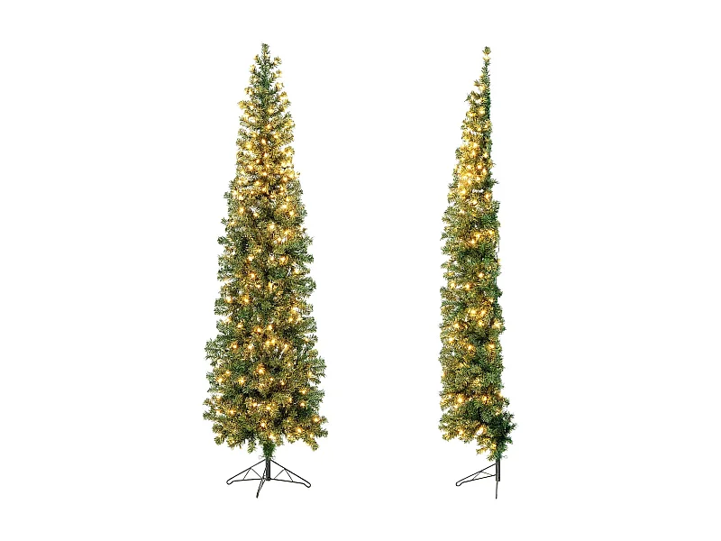 210cm Künstlicher Halber Weihnachtsbaum OY46293PQDE