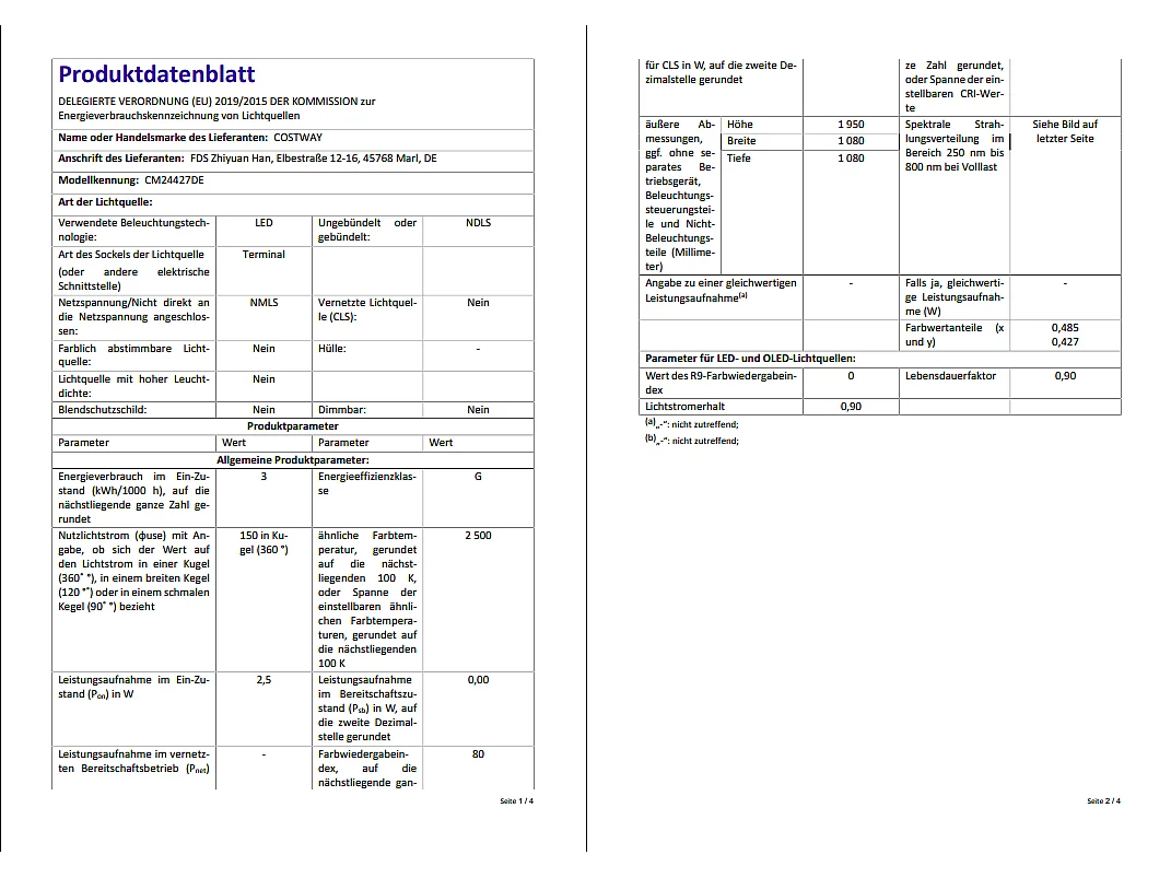 Albero di Natale pre-illuminato da 195cm, Albero artificiale con cerniere luci LED 8 modalità di illuminazione