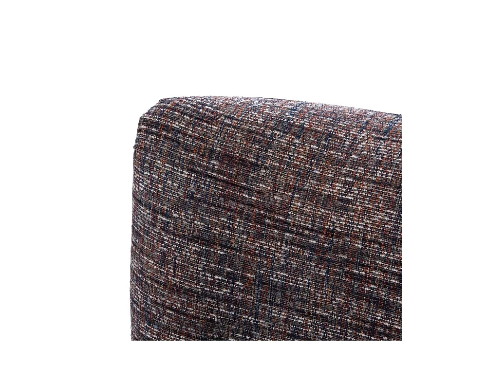 Fauteuil crapaud en tissu multicolore - GEORGE