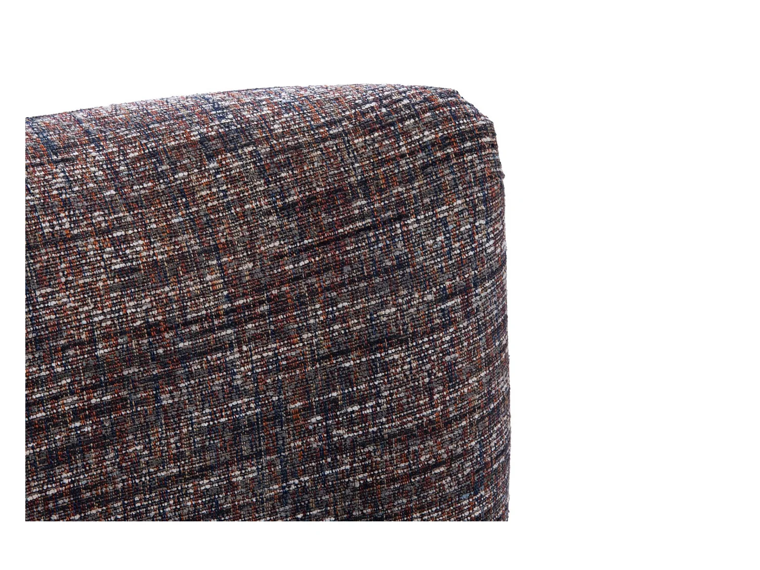 Fauteuil crapaud en tissu multicolore - GEORGE