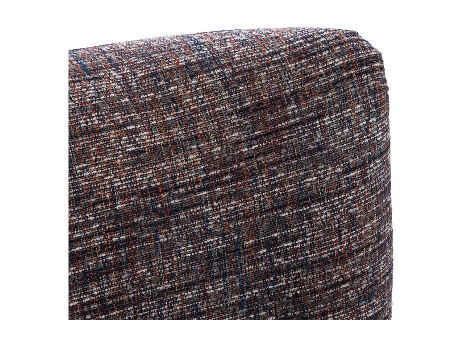 Fauteuil crapaud en tissu multicolore - GEORGE