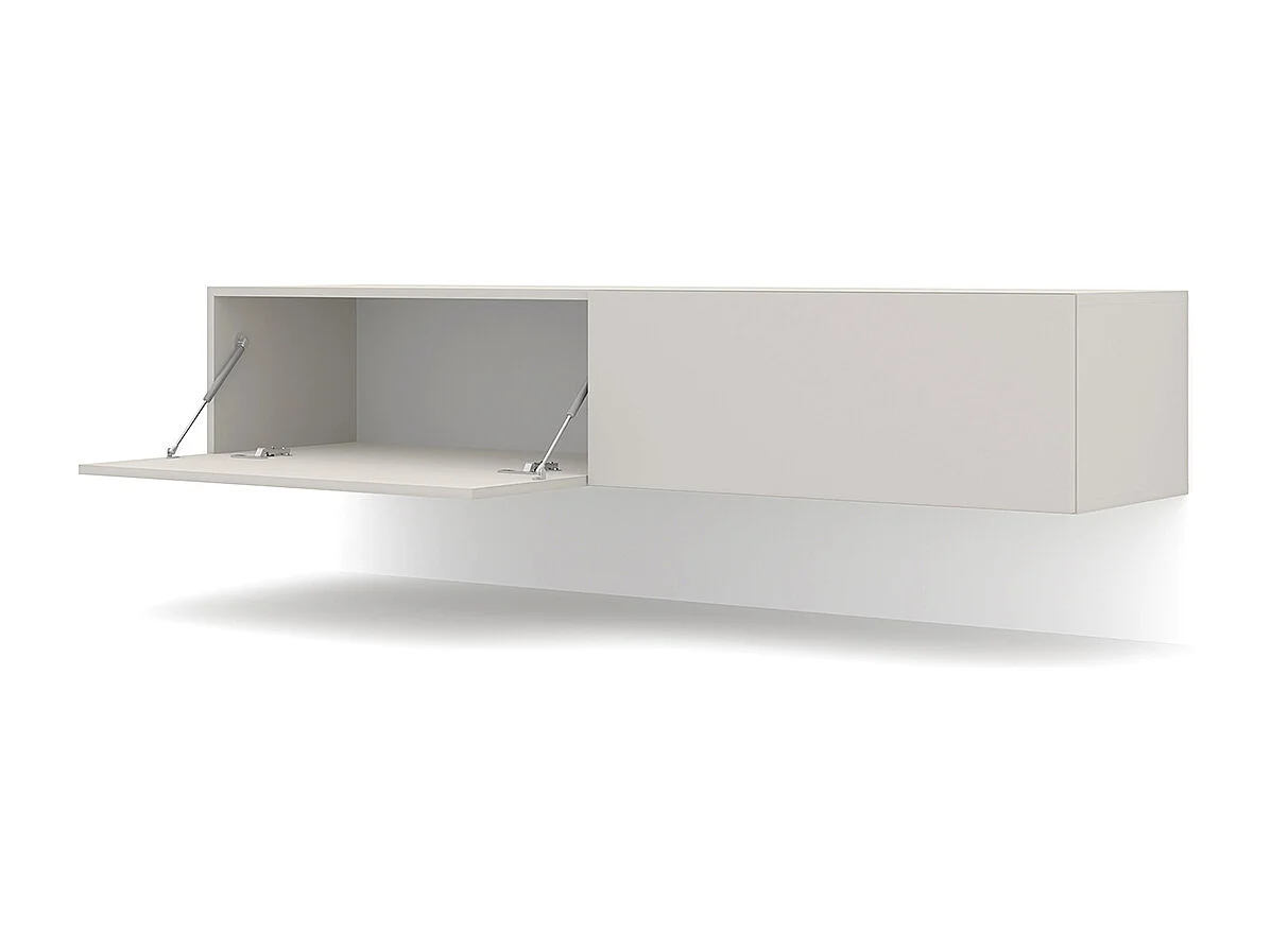 Meuble TV mural 2 portes 160 cm Bali Cachemire