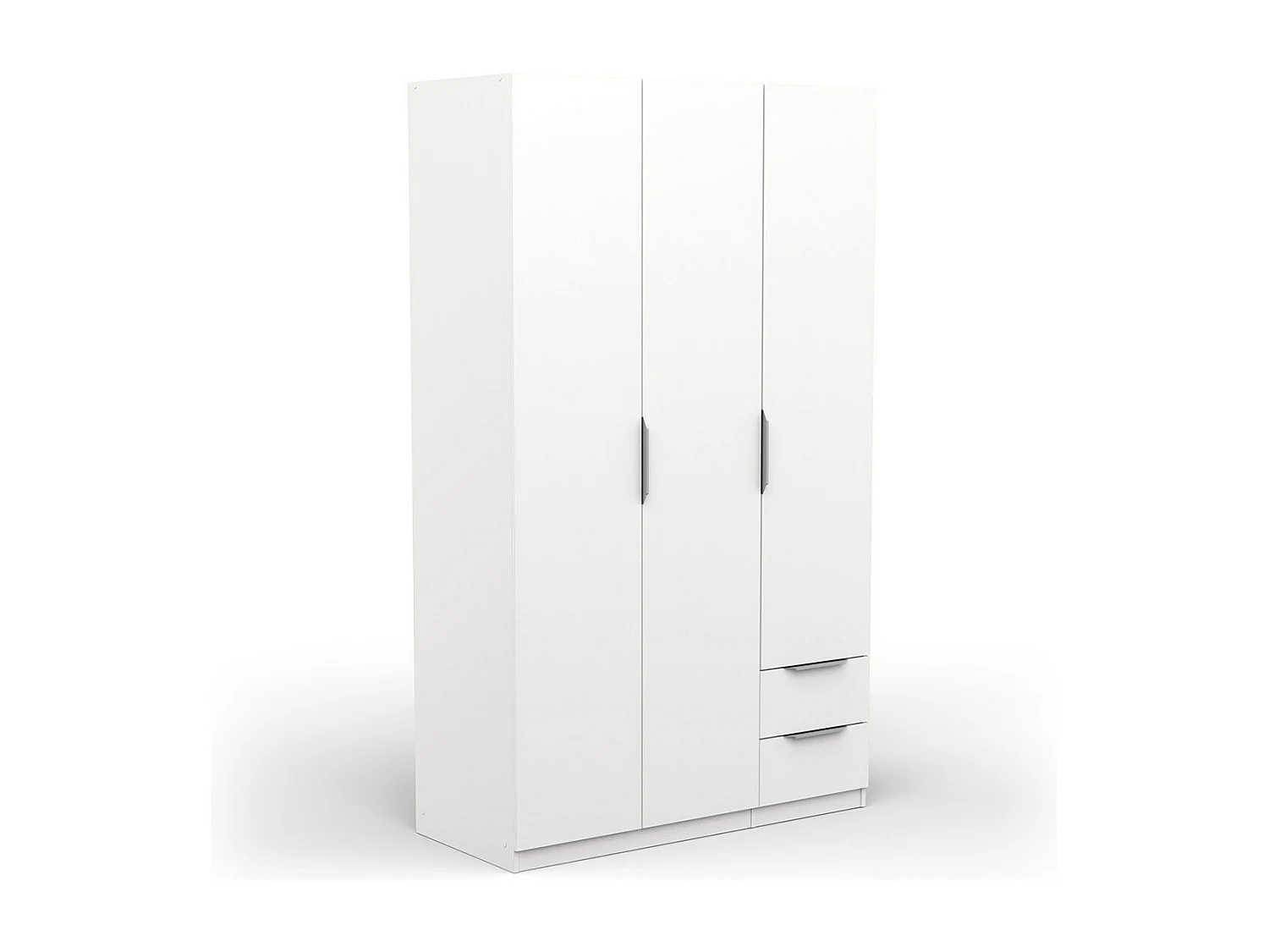 Kast met 3 deuren en 2 laden Ghost - L119,4 cm