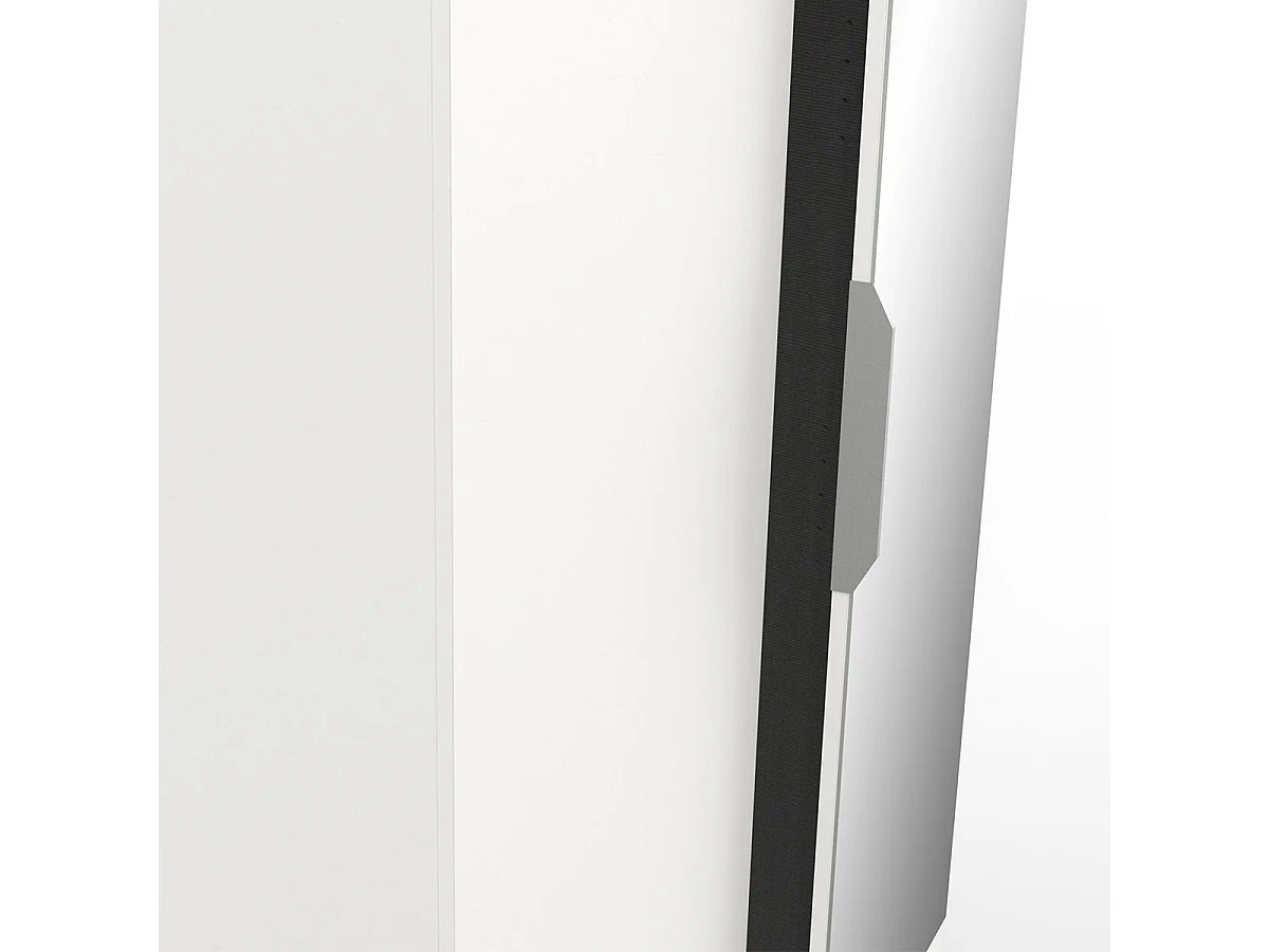 Roupeiro c/espelho AMBIHOME SHADE 08 - Branco, C79xP51xA203cm