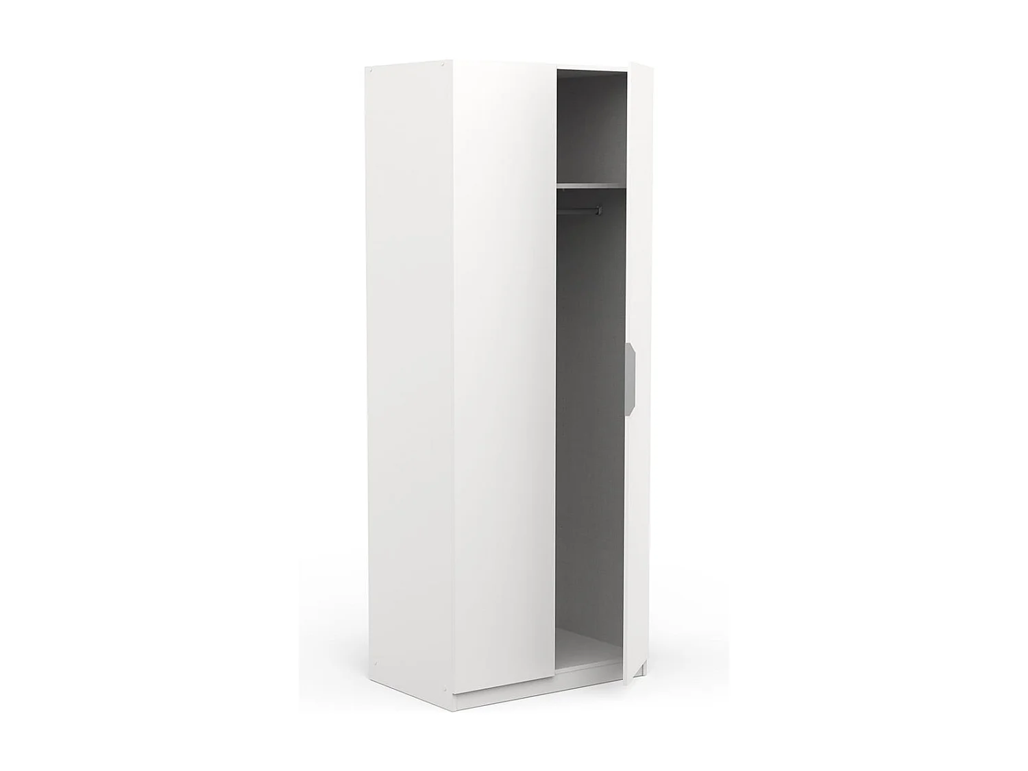 Roupeiro AMBIHOME SHADE 07 - Branco, C79xP51xA203cm