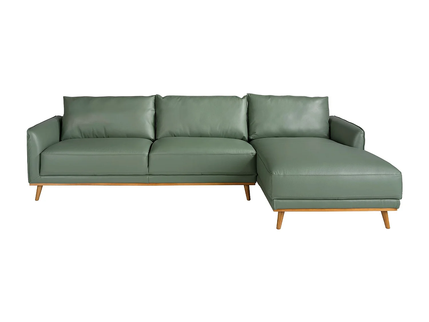 Rechterbank in groen leer 6199 ANGEL CERDA