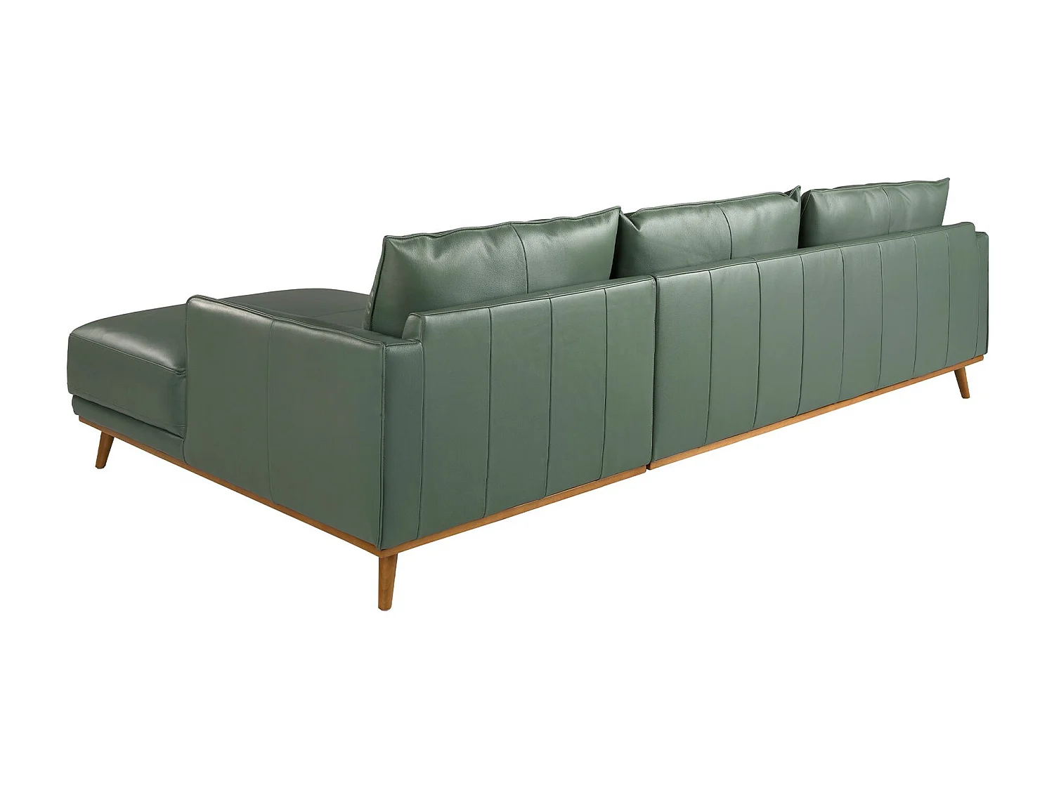 Rechterbank in groen leer 6199 ANGEL CERDA