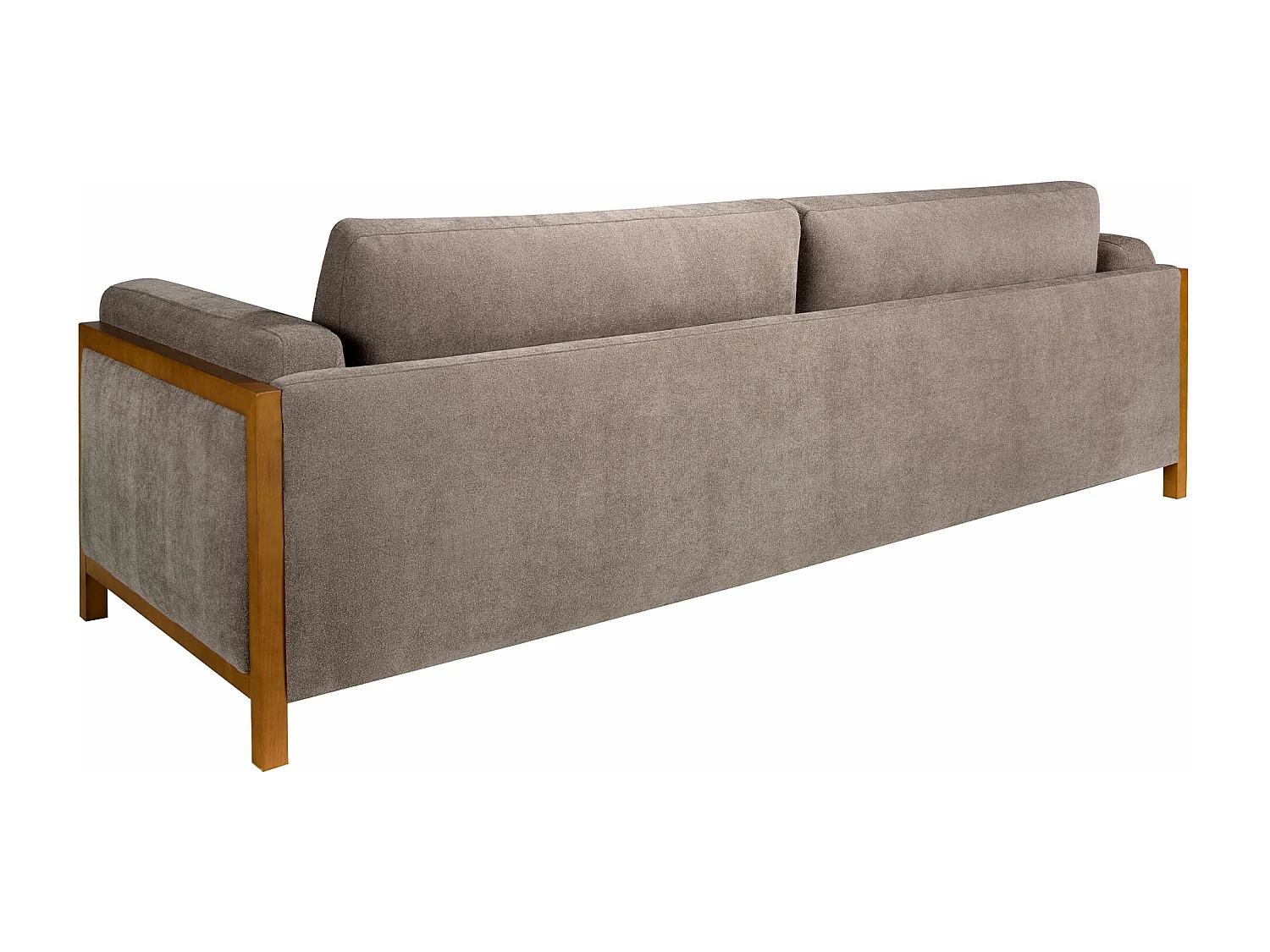 Canapé 3 places en tissu marron 6186 ANGEL CERDA