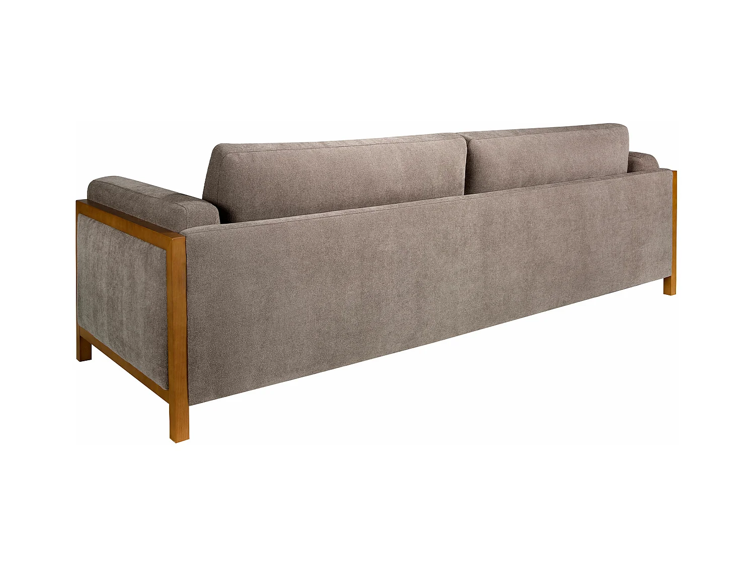 Canapé 3 places en tissu marron 6186 ANGEL CERDA