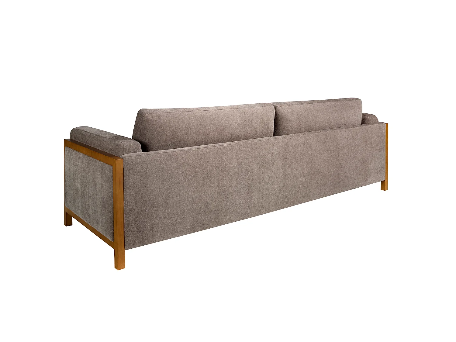 Canapé 3 places en tissu marron 6186 ANGEL CERDA