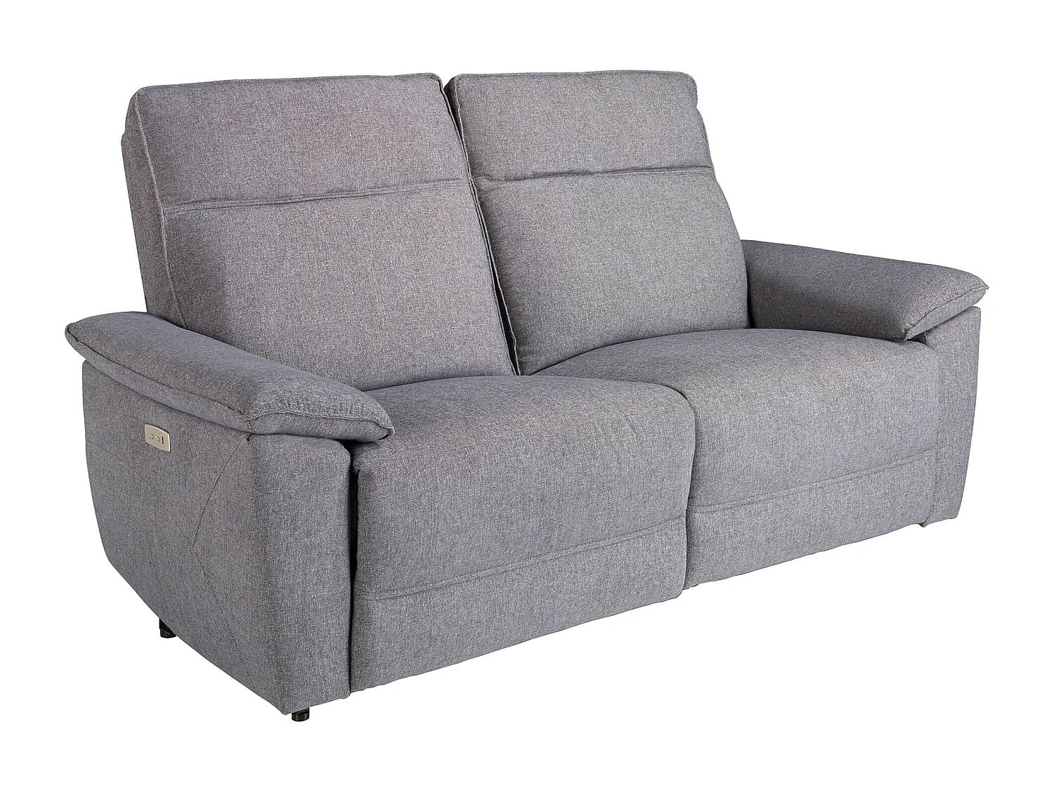 3-Sitzer-Sofa aus grauem Stoff  6192 ANGEL CERDA