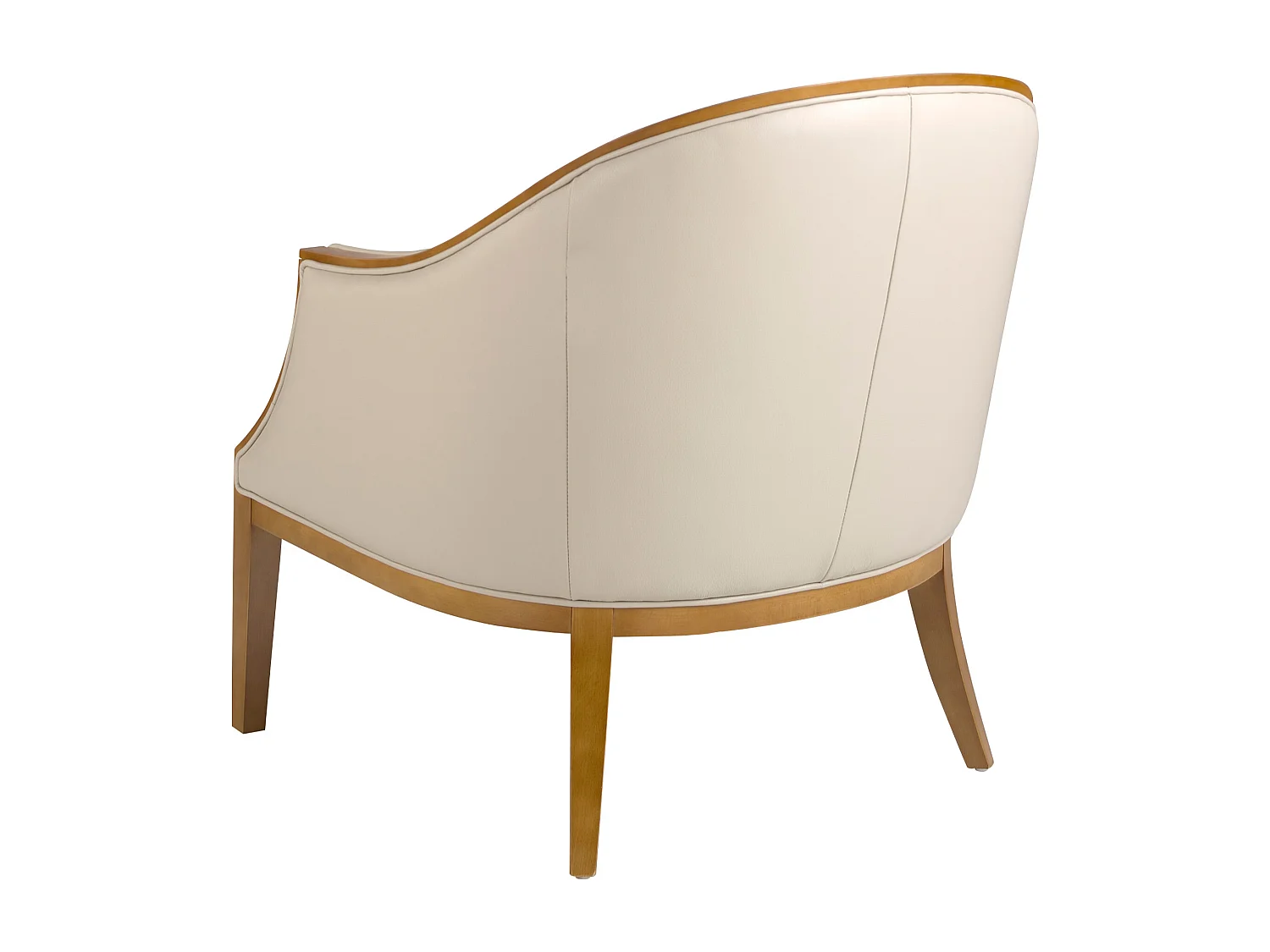 Fauteuil en cuir sable 5127 ANGEL CERDA