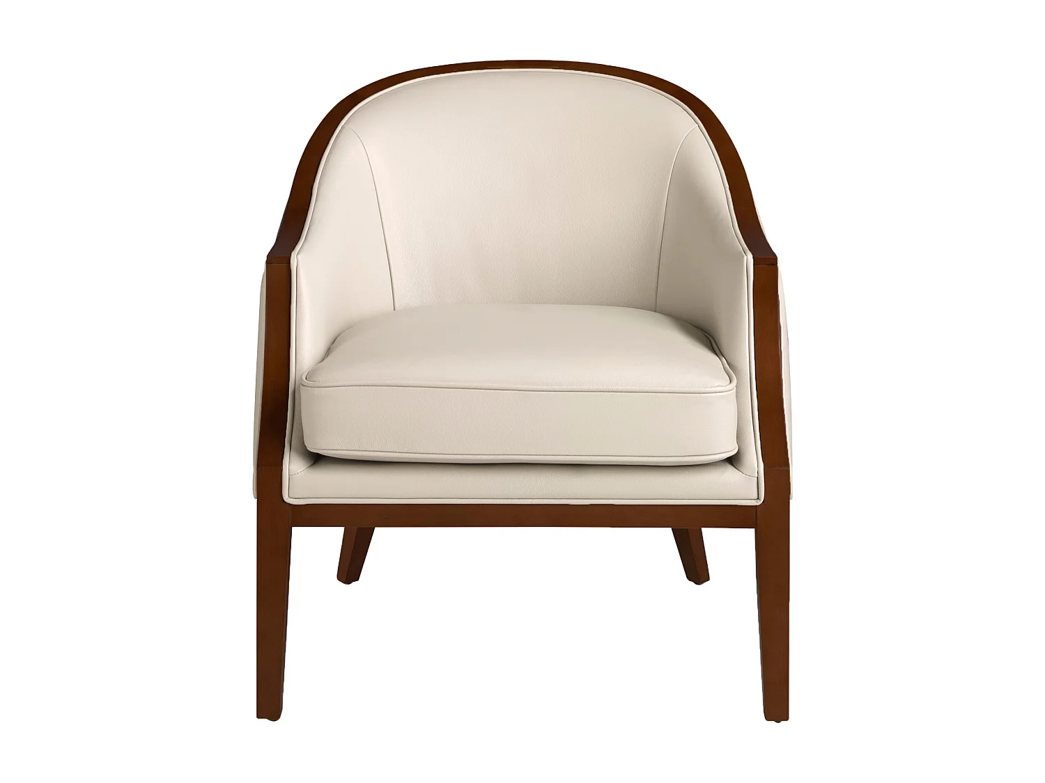 Fauteuil en cuir sable 5127 ANGEL CERDA