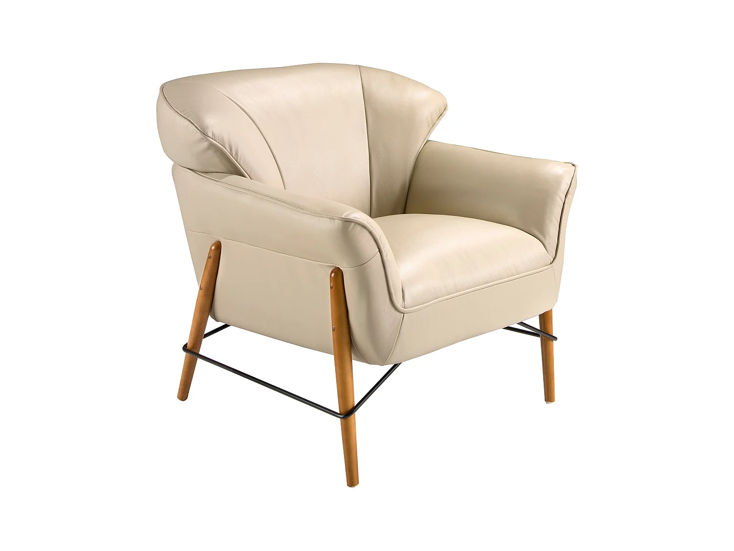 Poltrona in pelle sabbia   5129 ANGEL CERDA