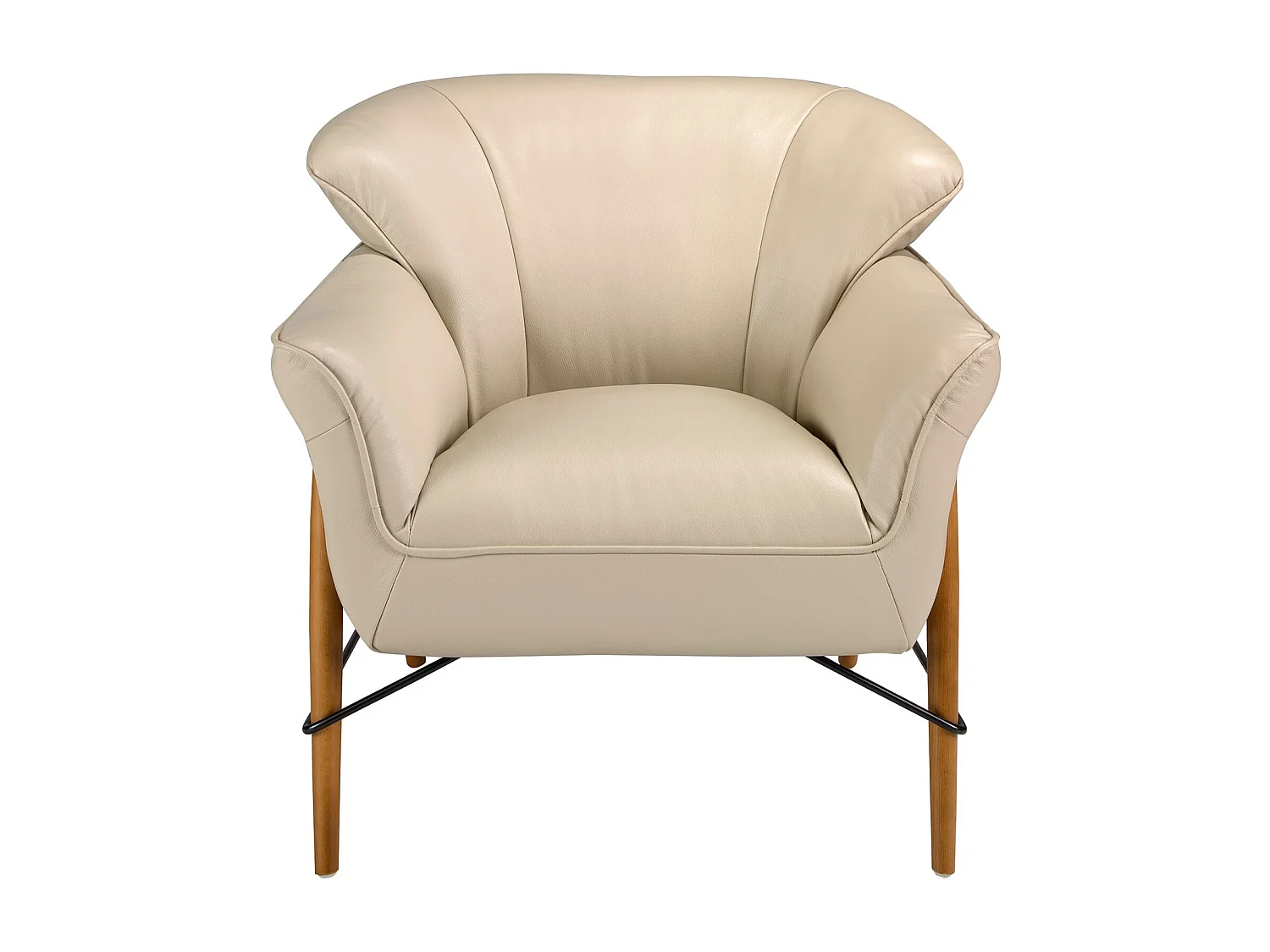 Poltrona em pele de areia 5129 ANGEL CERDA