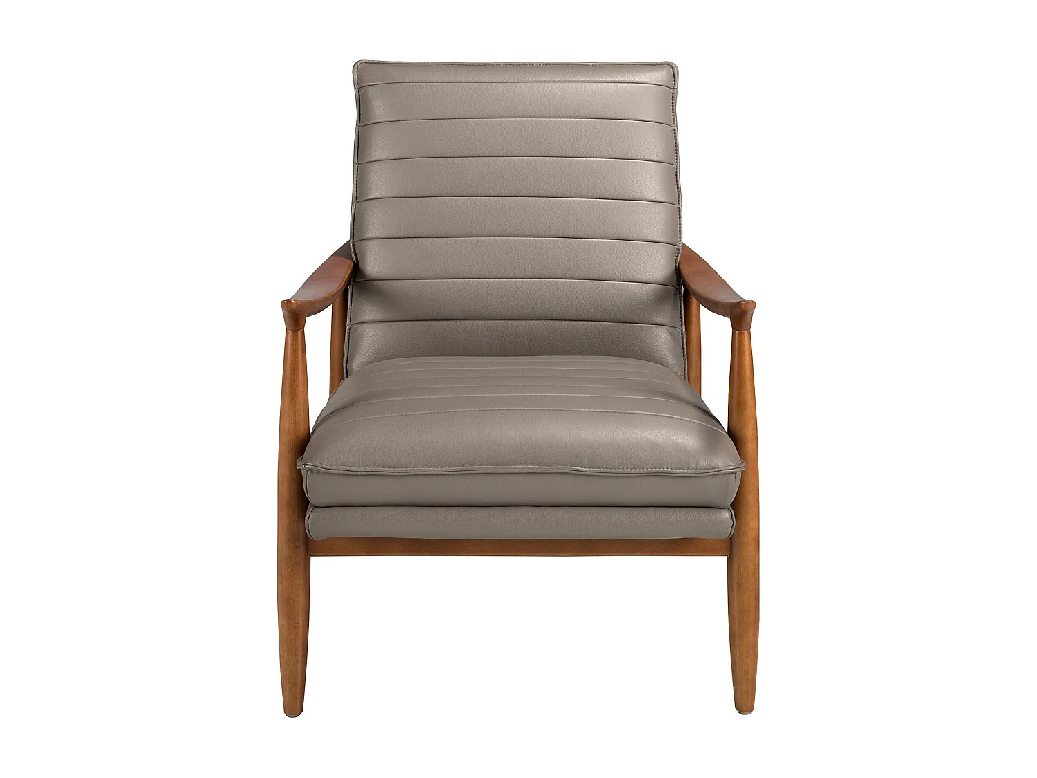 Fauteuil en cuir gris foncé 5130 ANGEL CERDA
