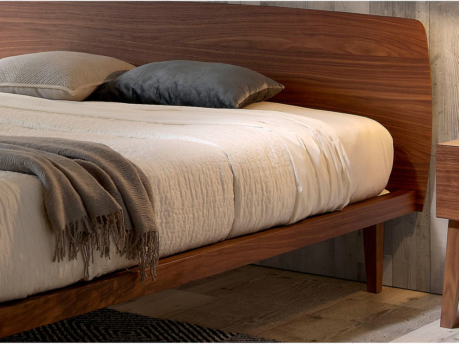 Lit en noyer 7178 ANGEL CERDA