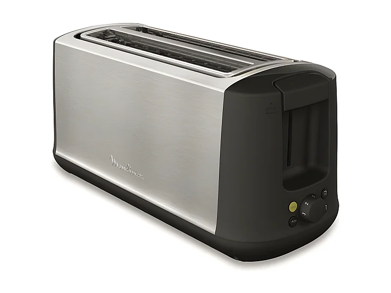 GRILLE PAIN 2TRANCHES 1700W 7 NIVEAUX  INOX MOULINEX - LS342D10