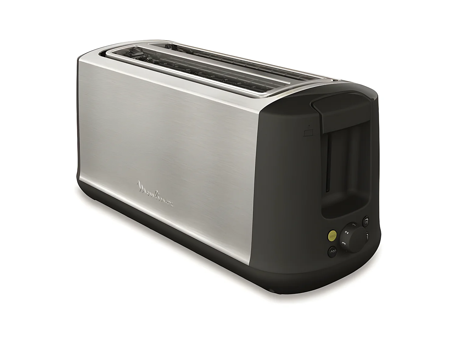 GRILLE PAIN 2TRANCHES 1700W 7 NIVEAUX  INOX MOULINEX - LS342D10