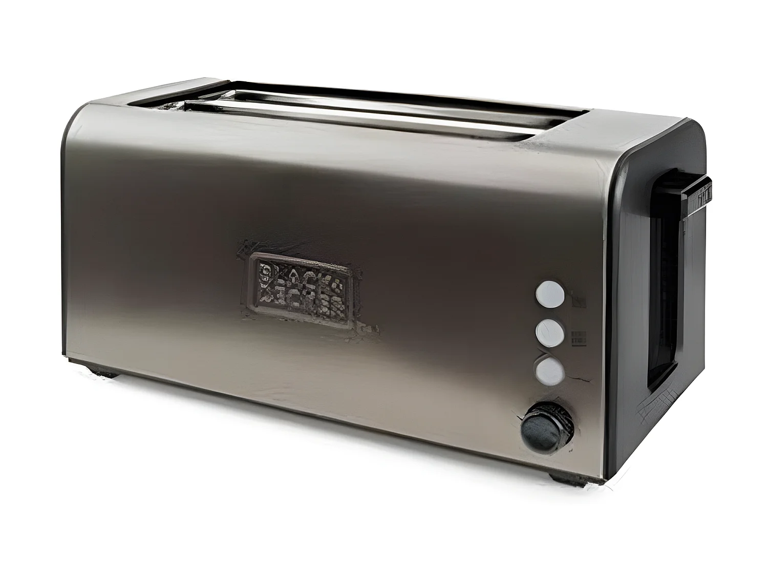 Black+decker Grille-pains 1 fente 1500w inox - bxto1500e