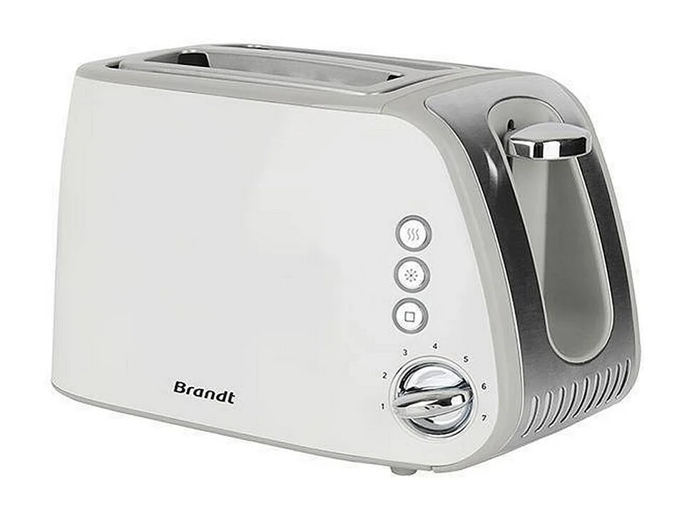 Brandt Grille-pains 2 fentes 1050w blanc - TO2T1050W