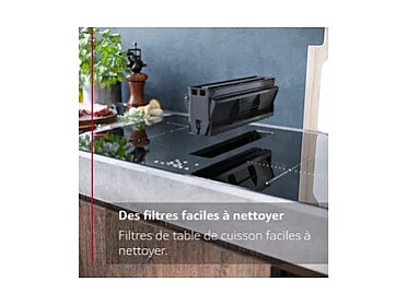 Plaque de cuisson avec hotte intégrée Neff V58THQ4L0