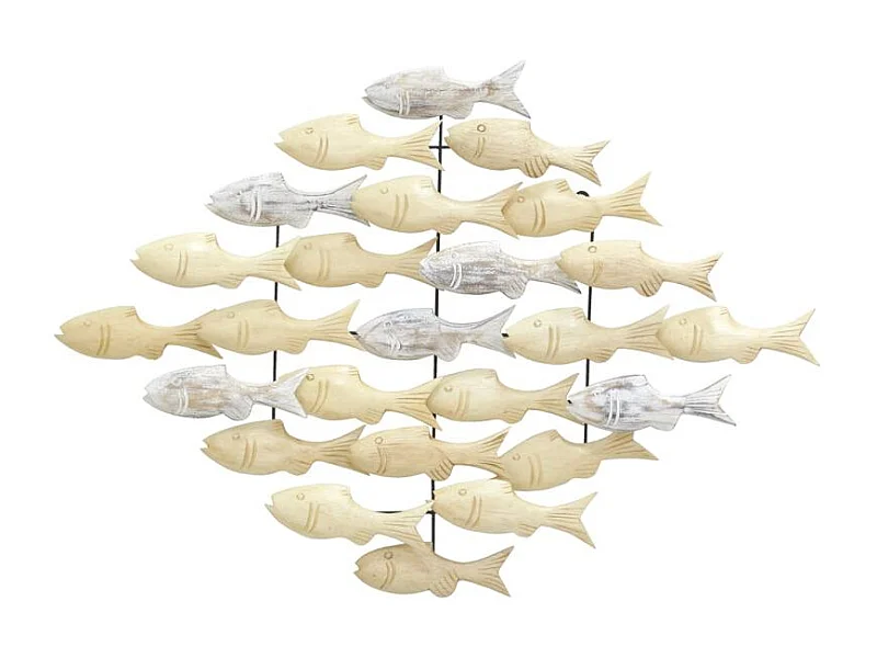 Banc de poissons en albasia