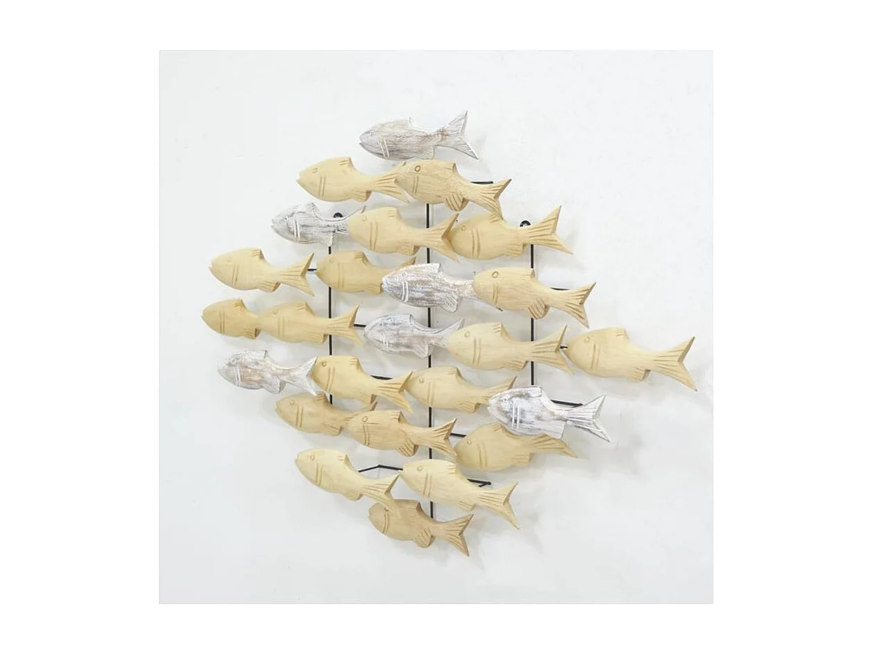 Banc de poissons en albasia