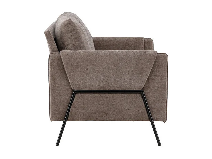 Canapé 2 Places Design "Indigo" 165cm Marron