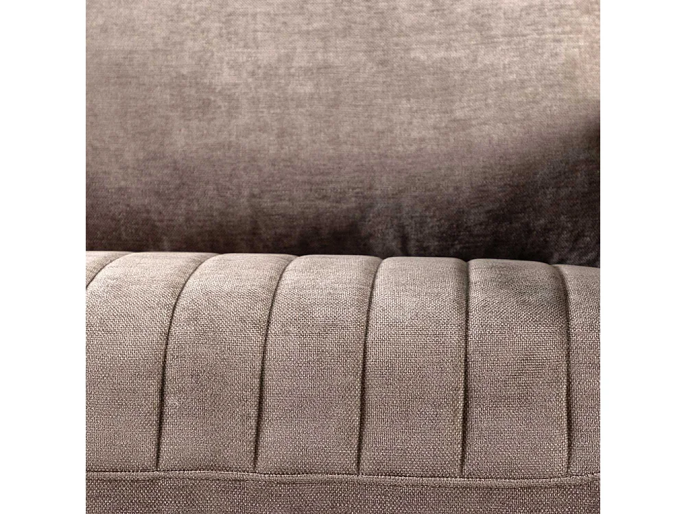 Canapé 2 Places Design "Indigo" 165cm Marron