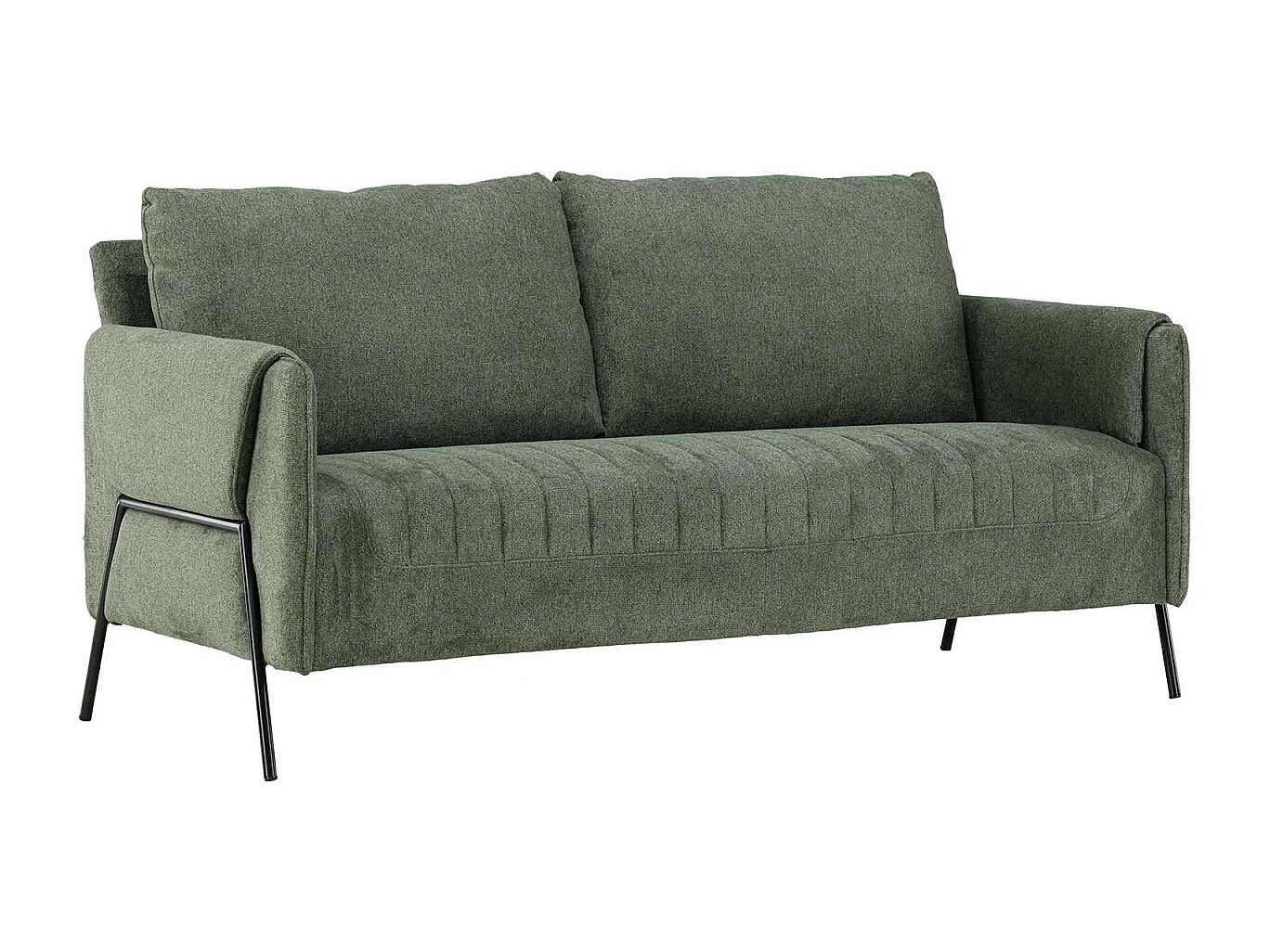 Canapé 2 Places Design "Indigo" 165cm Vert