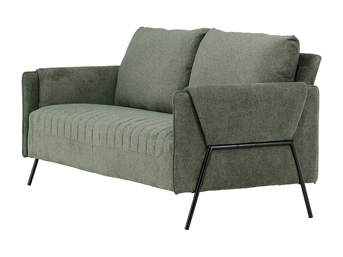 Canapé 2 Places Design "Indigo" 165cm Vert