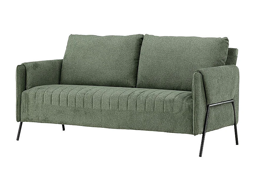 Indigo Sofa 2-Sitzer grün.