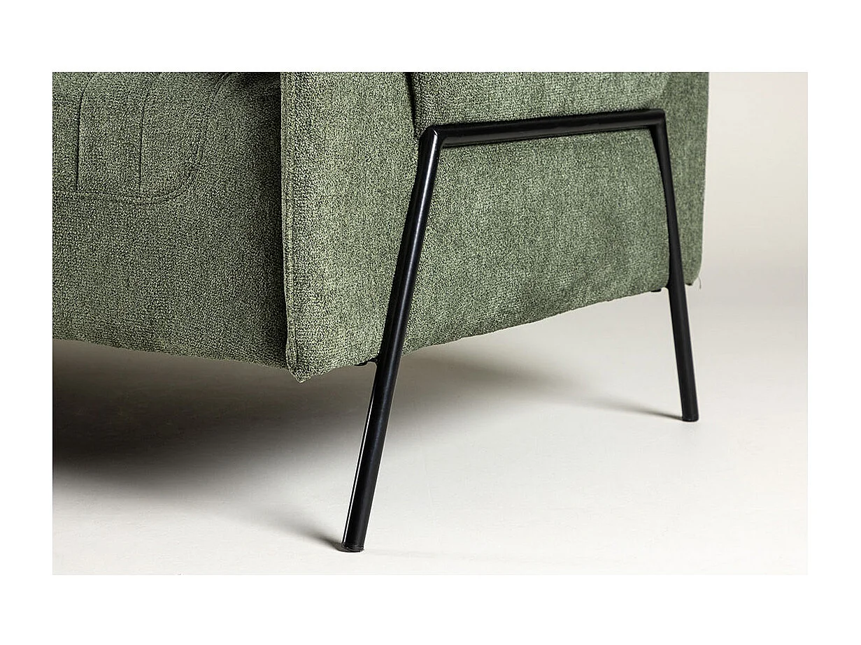 Indigo Sofa 2-Sitzer grün.