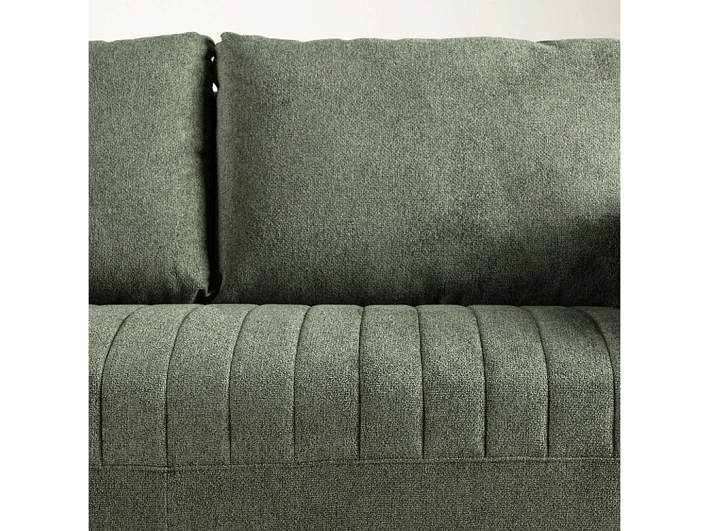 Indigo Sofa 2-Sitzer grün.