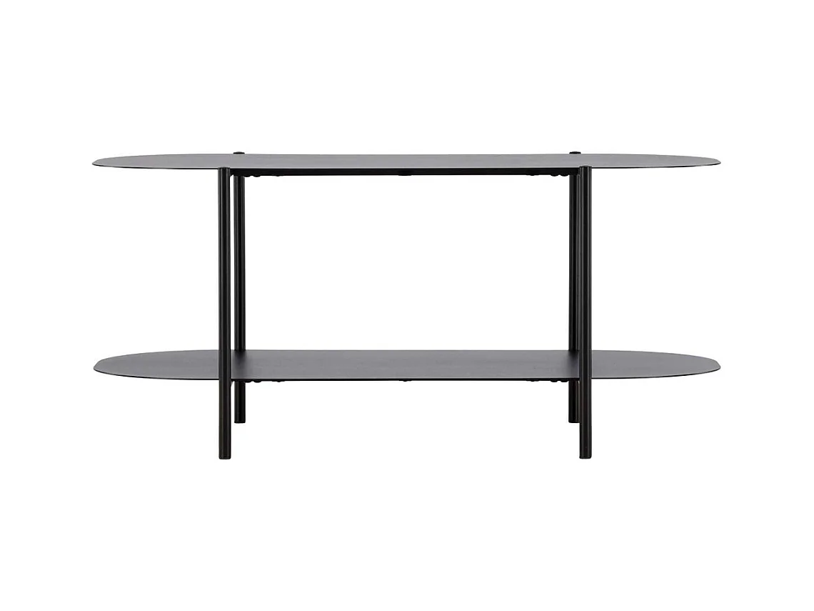 Recife salontafel 1 plank zwart.