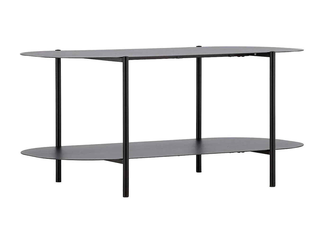 Recife salontafel 1 plank zwart.