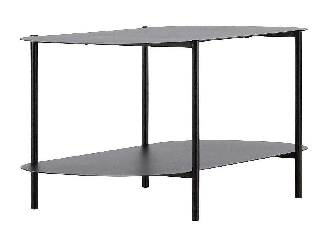 Recife salontafel 1 plank zwart.